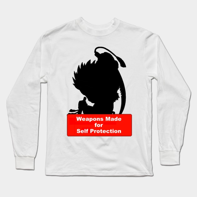 Maplestory - Dual Blade Weapons Made for Self Protection Long Sleeve T-Shirt by RkTee